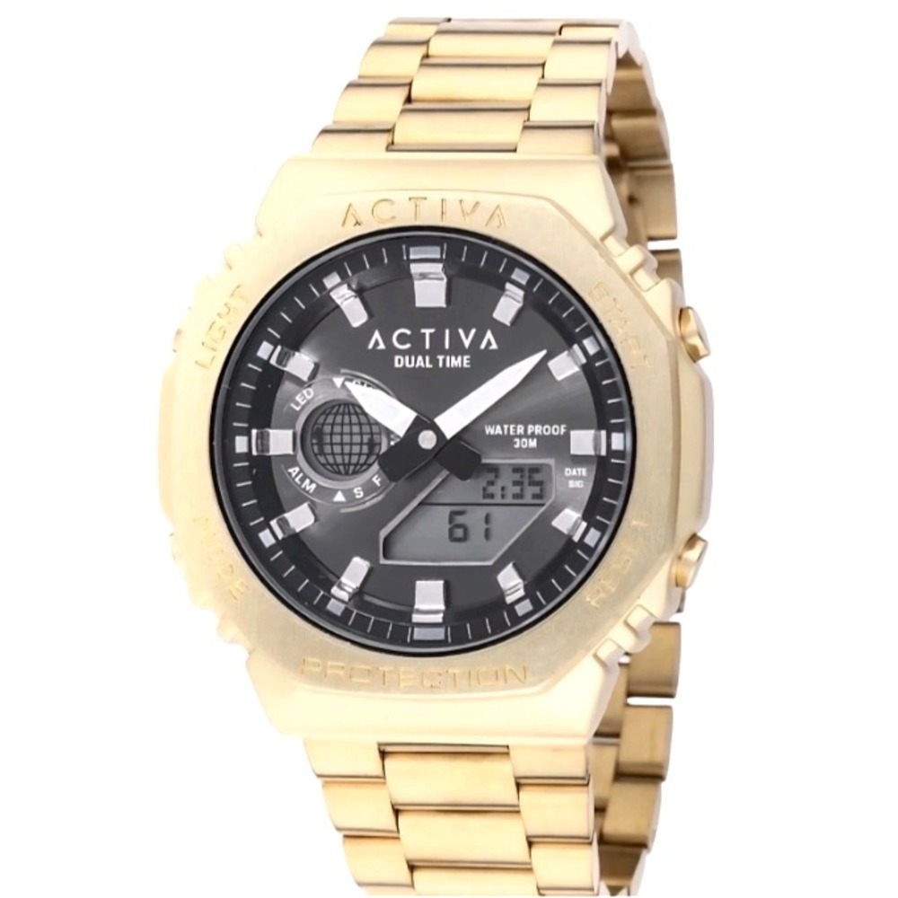 Invicta Signal X ACWM423-007 Gold Digital Watch New